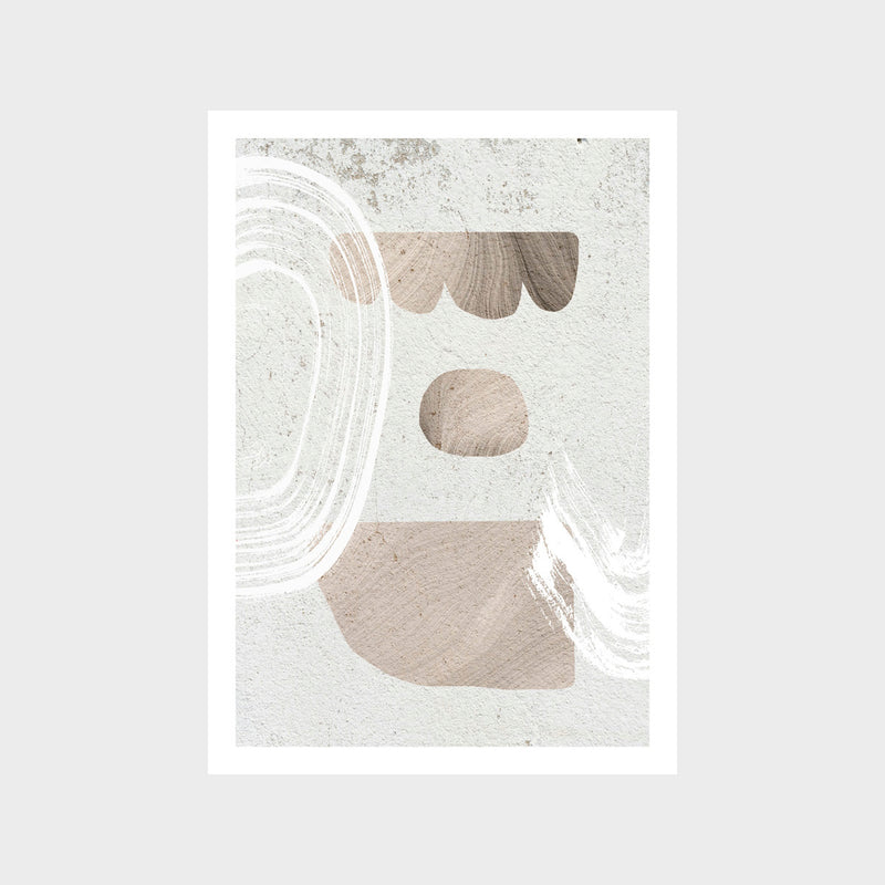 Step Three Neutral Art Print