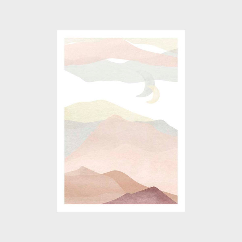 Abstract Landscape 1 Art Print