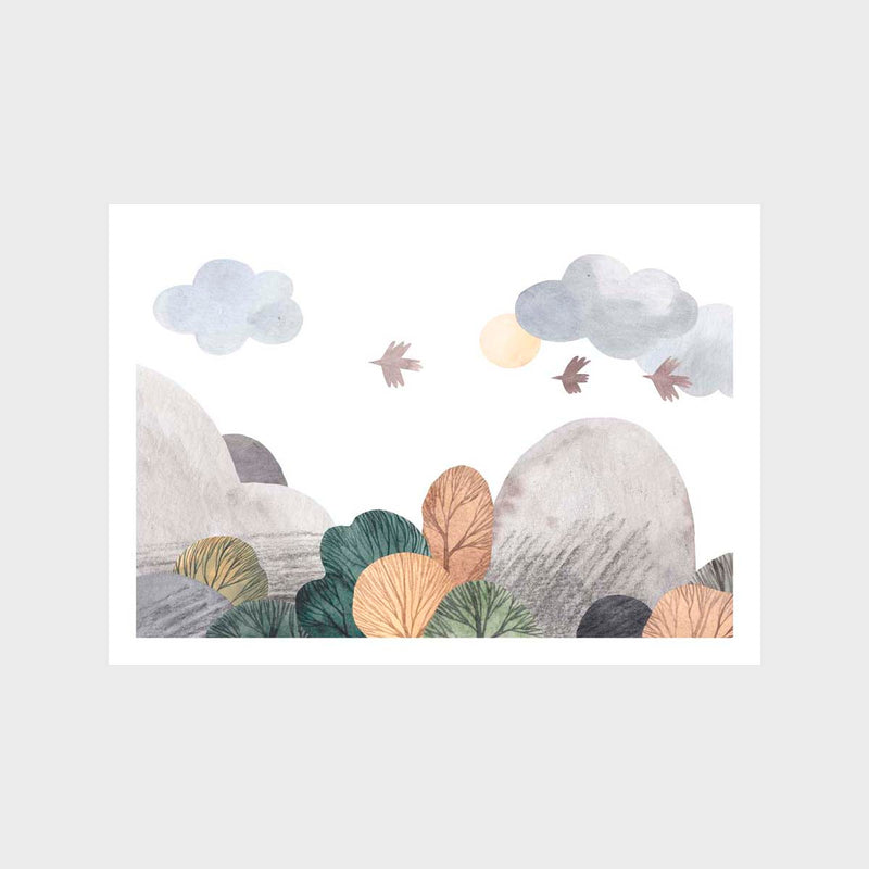 Hills Art Print