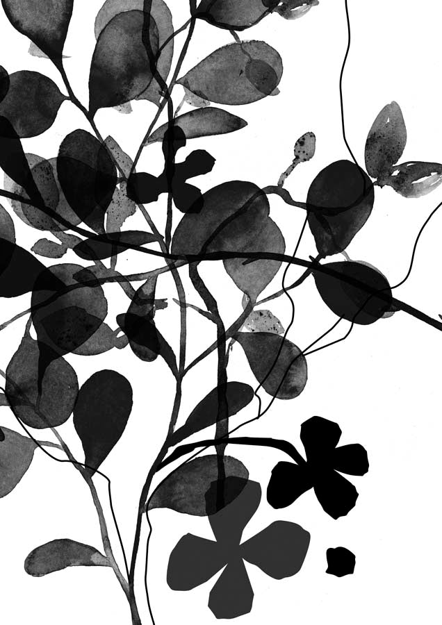 Branch Overlay 1 Canvas Wall Art