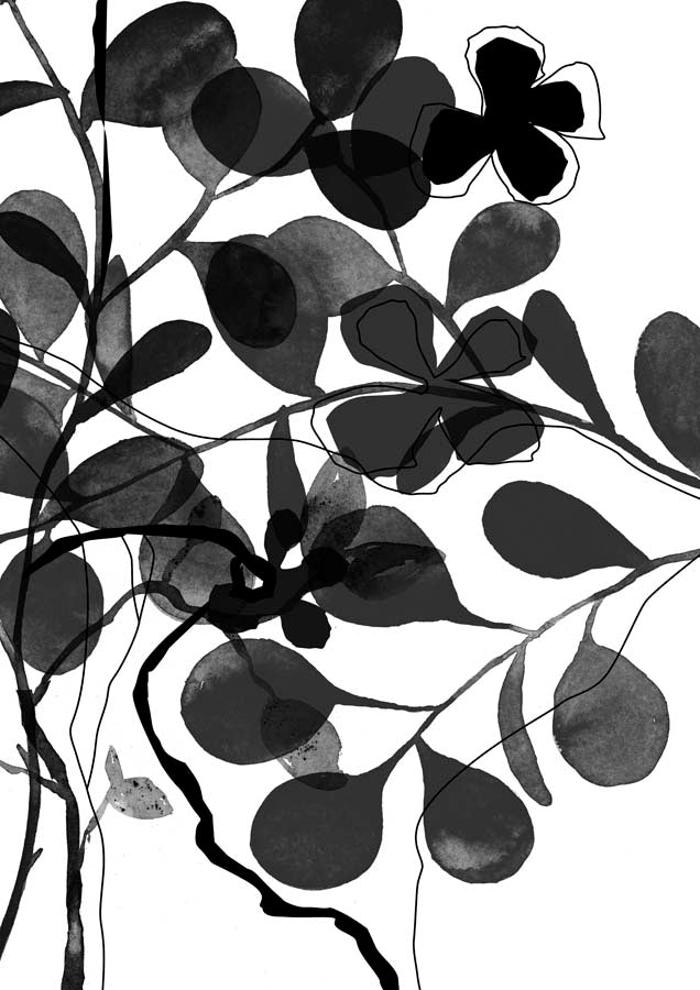 Branch Overlay 2 Canvas Wall Art