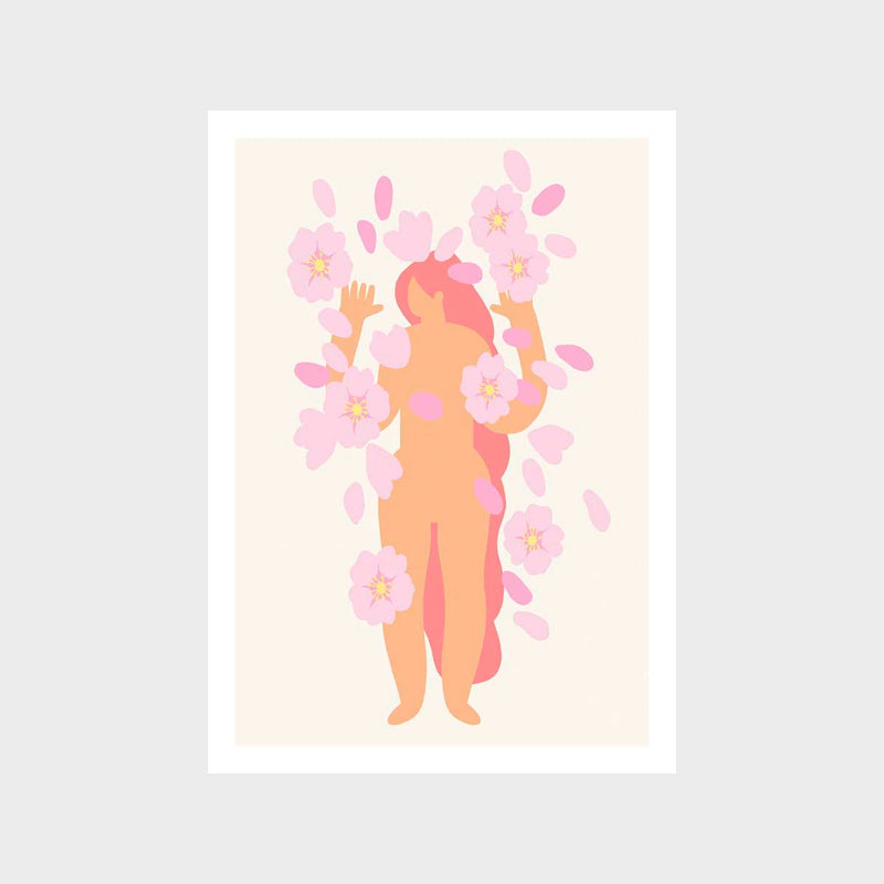 Ethereal Girl Art Print