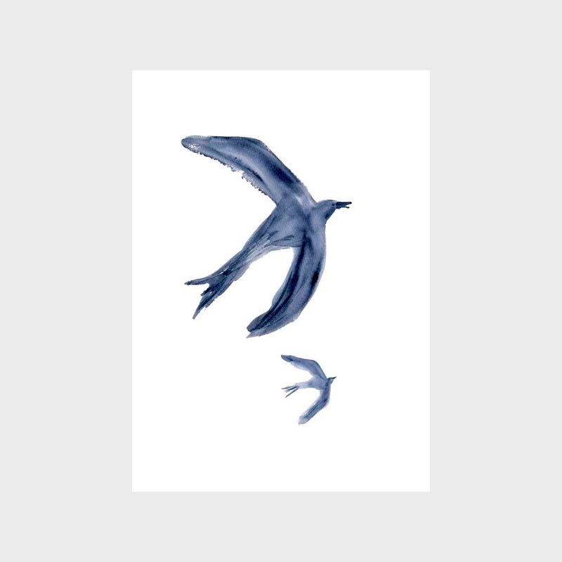 Flying Swallow 2 Art Print