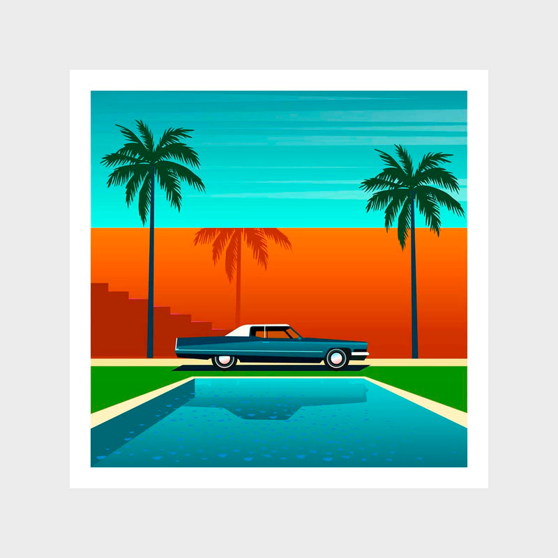 Vintage Car Art Print