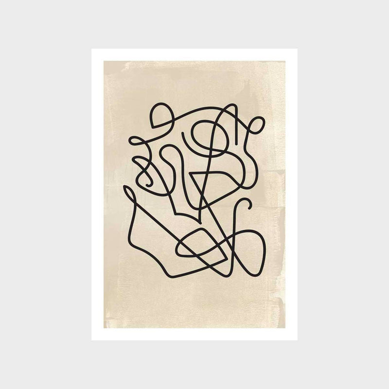 Squiggle 1 Art Print