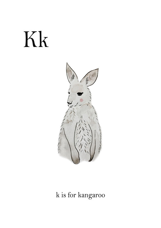 Kk Is For Kangaroo
