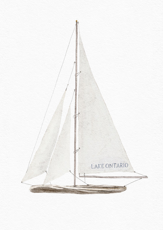 Lake Ontario Sailboat