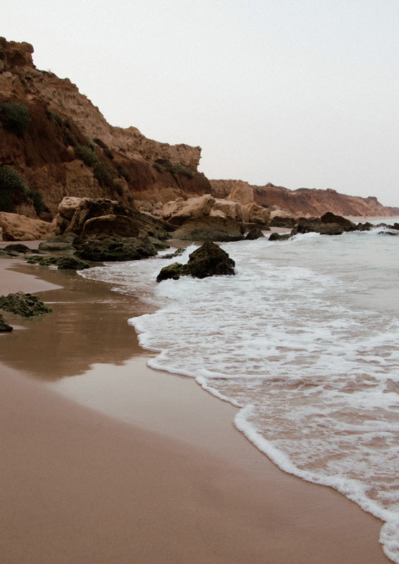 Coastal Cliffs And Shore
