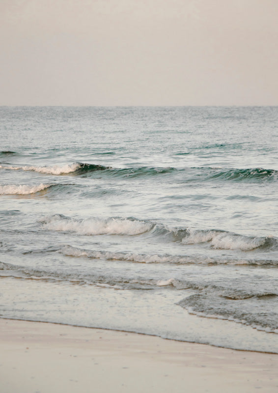 Quiet Shoreline Waves