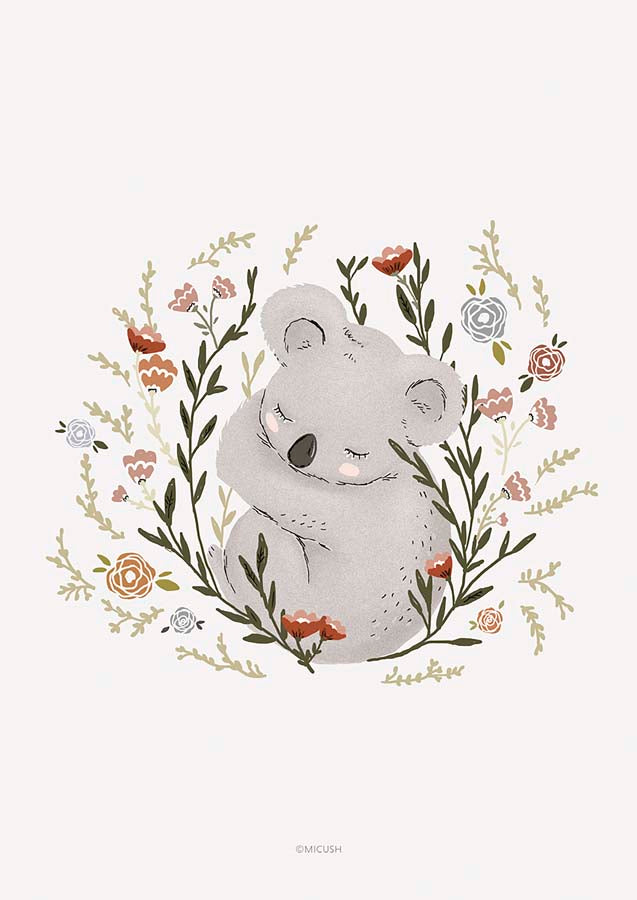 Koala Canvas Wall Art