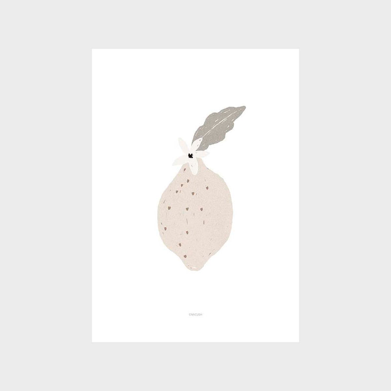 Lemon Art Print