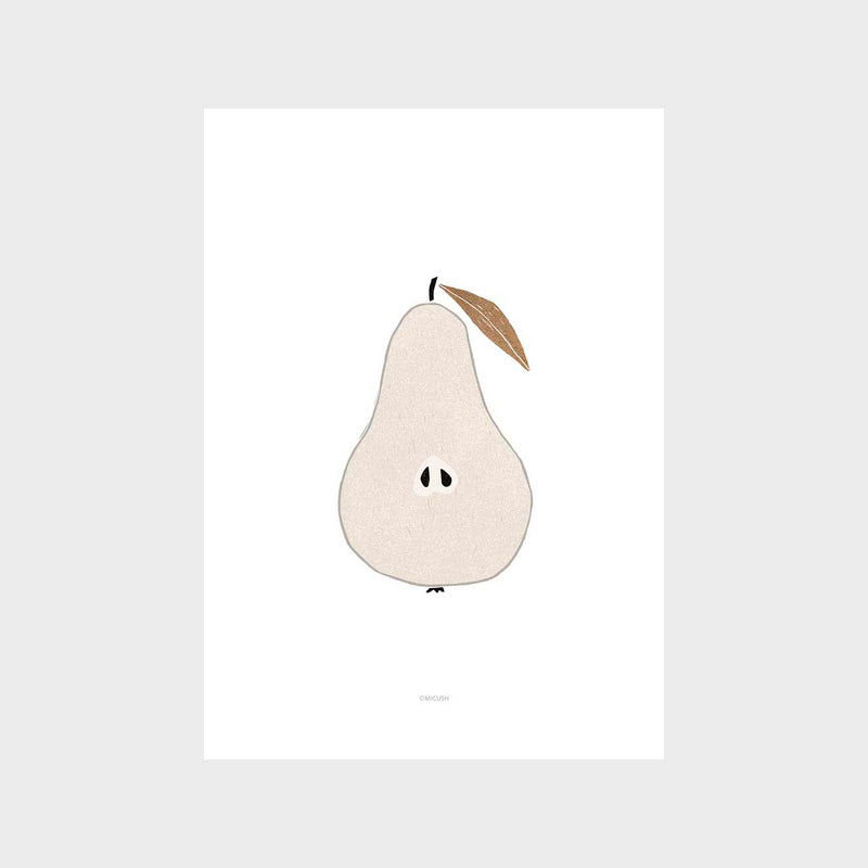 Pear Art Print