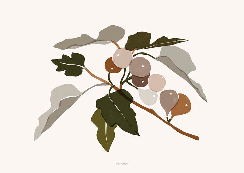 Harvest Fig Canvas Wall Art