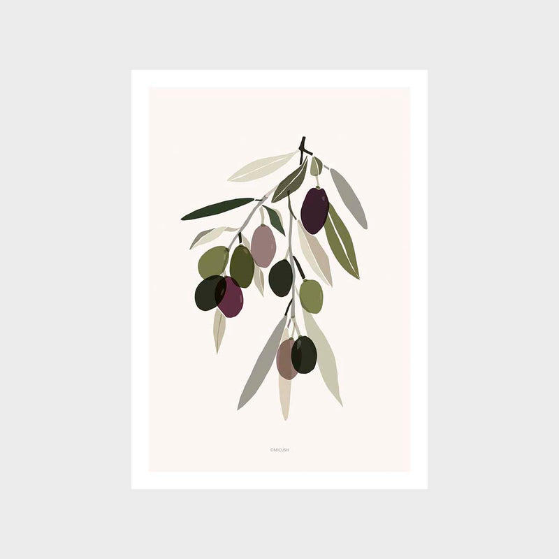 Harvest Olive Art Print