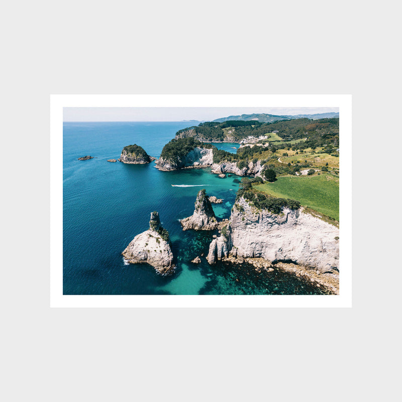 Coastline Art Print