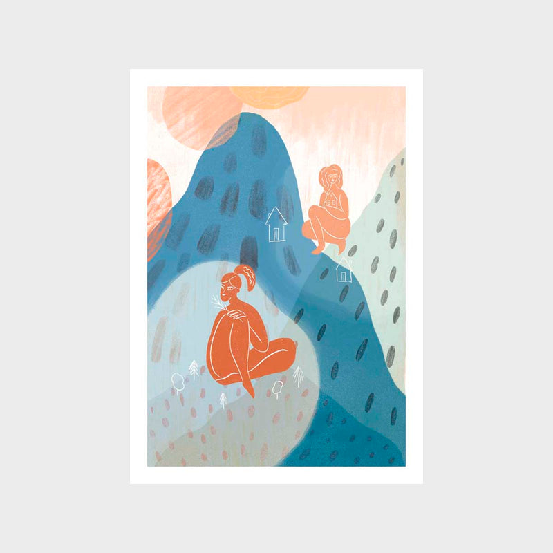 Caretakers Woman Art Print