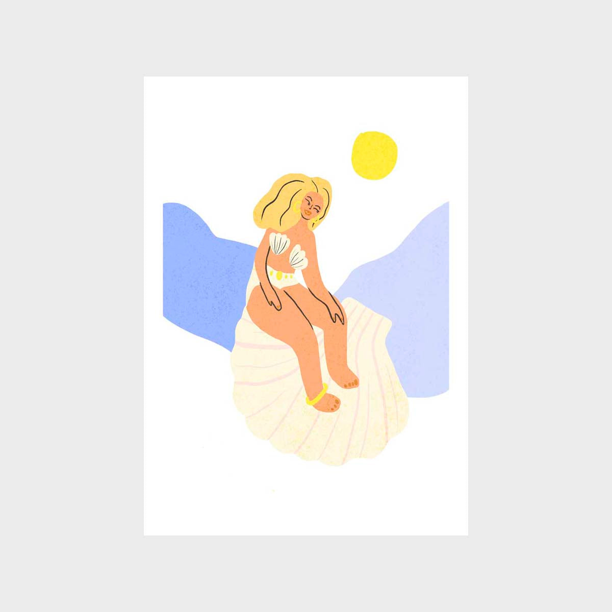 Shelly Paper Art Print