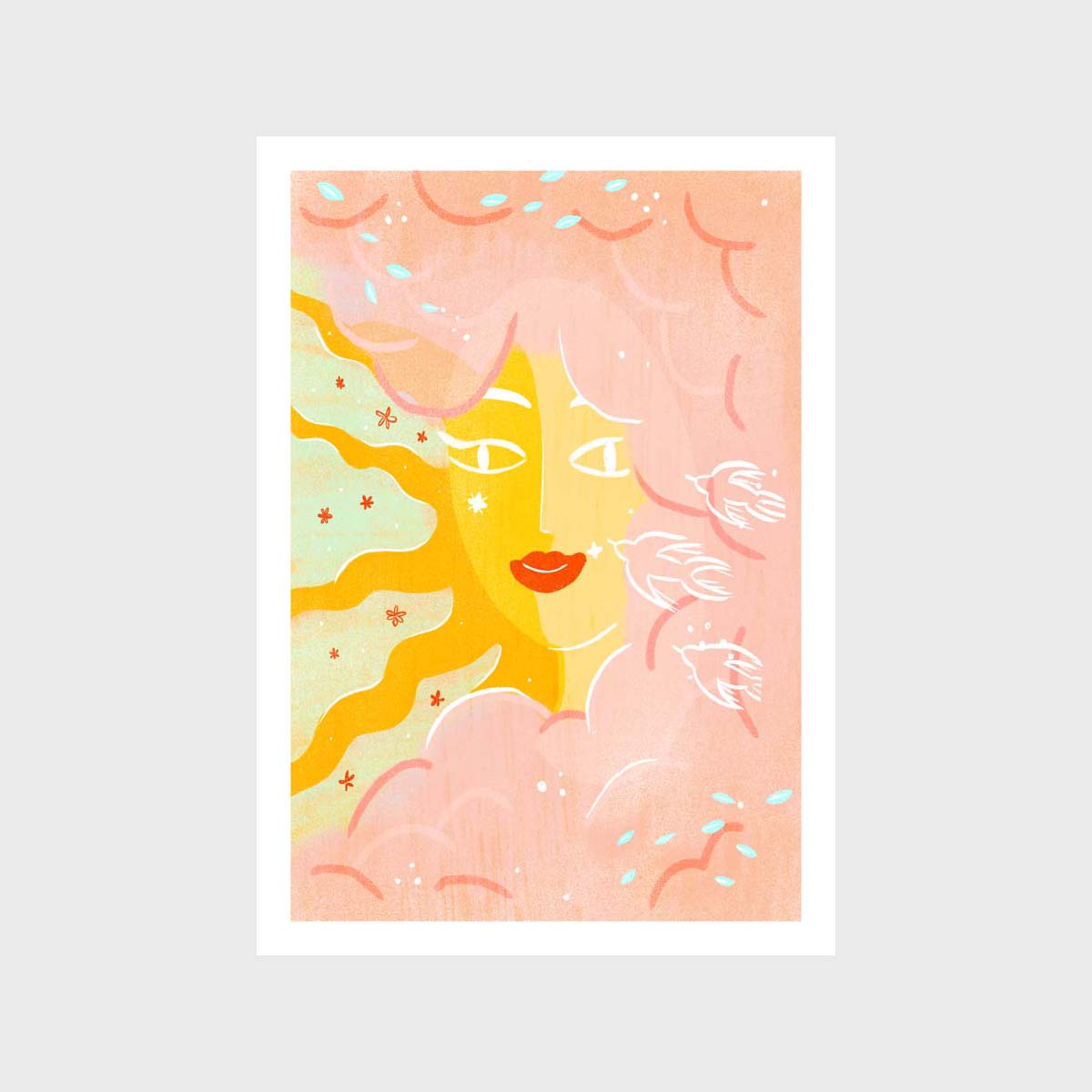 The Sun Art Print