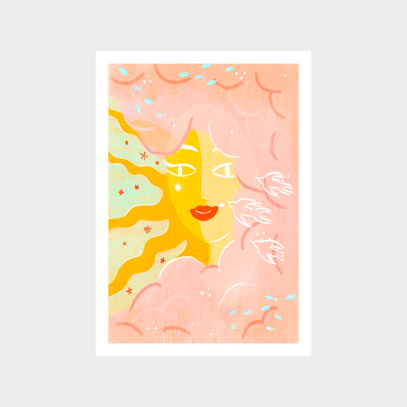 The Sun Art Print