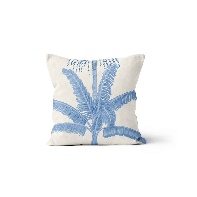 Acai Monochrome Blue Cushion