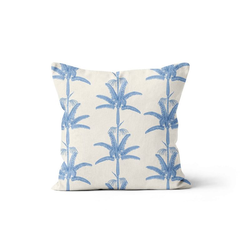 Acai Monochrome Blue Cushion