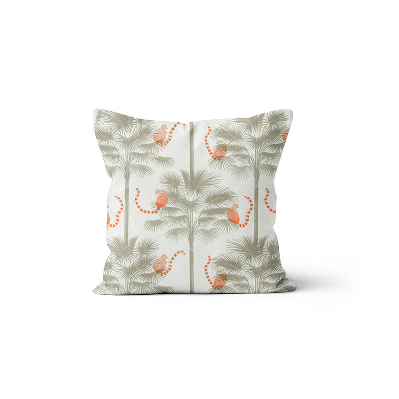 Le Palm Lemur Cushion