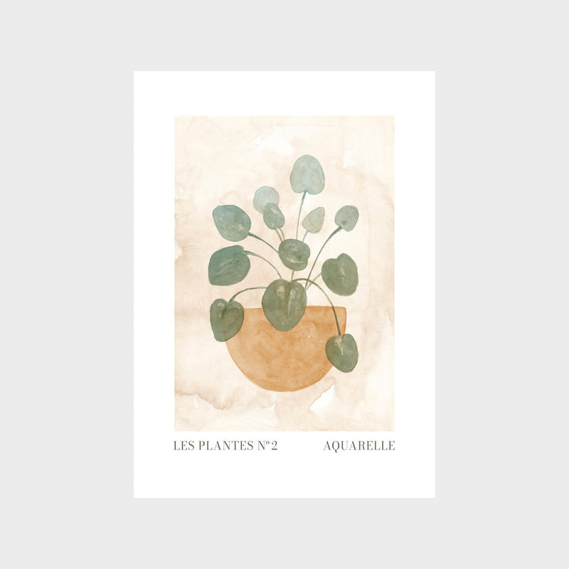 Les Plantes 2 Art Print