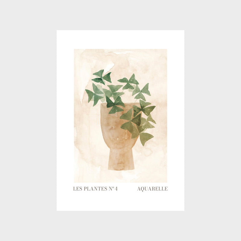 Les Plantes 3 Art Print