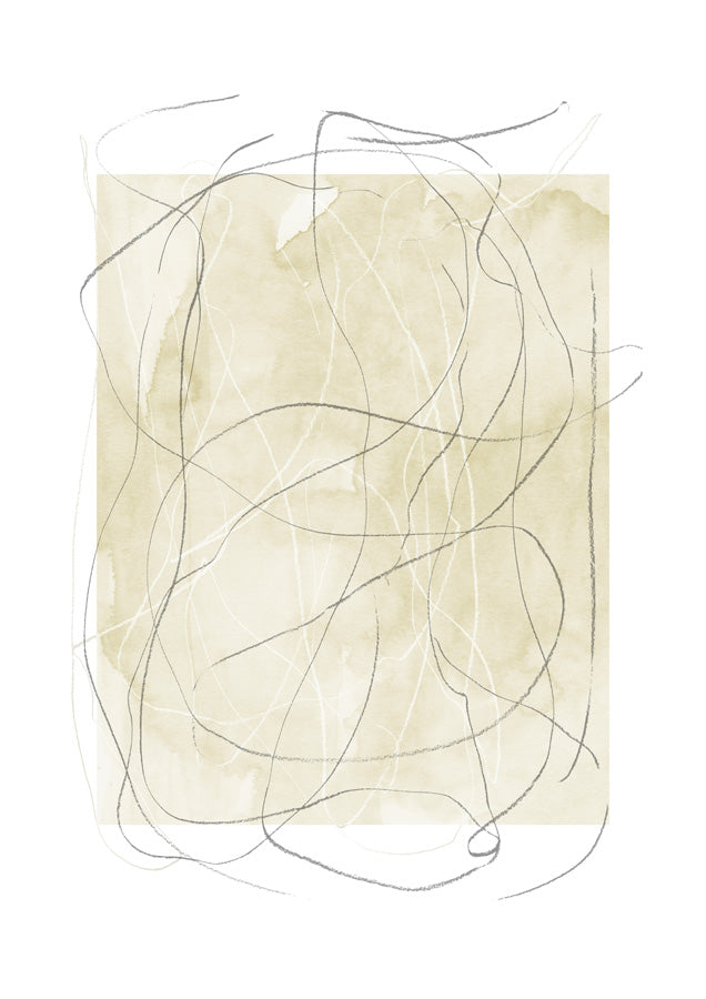 Scribble 10 Canvas Wall Art