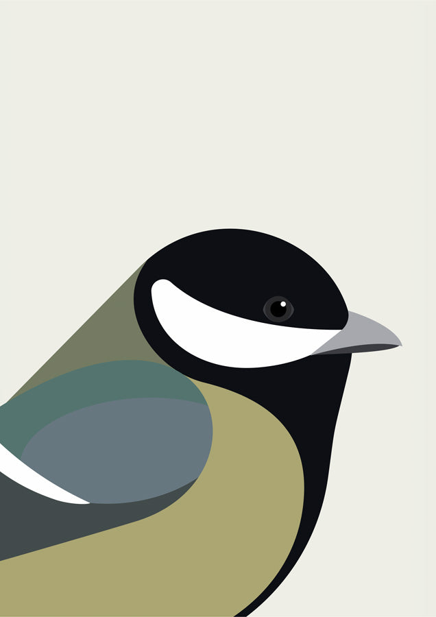 Great Tit 2 Canvas Wall Art