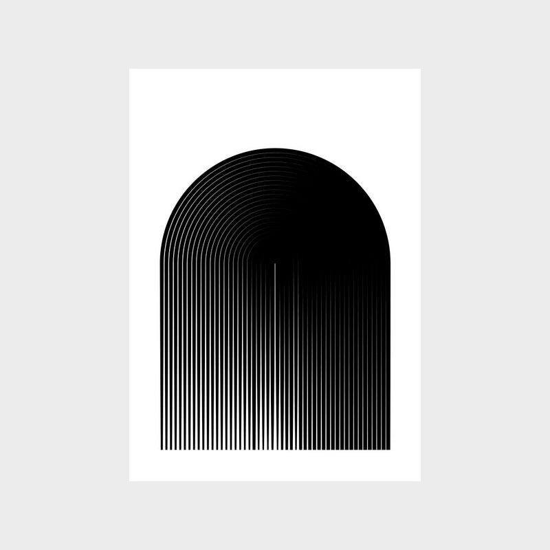 Minimal Lines Arch Art Print