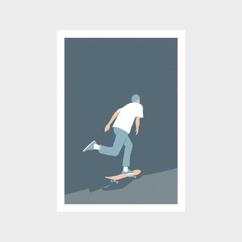 Skate 1A Art Print