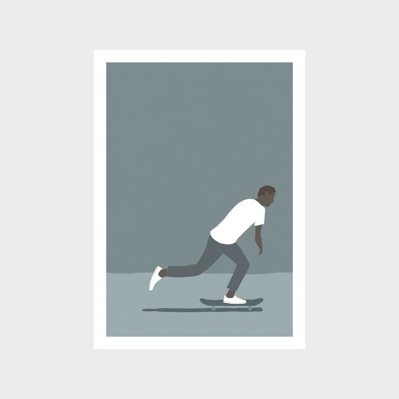 Skate 2B Art Print