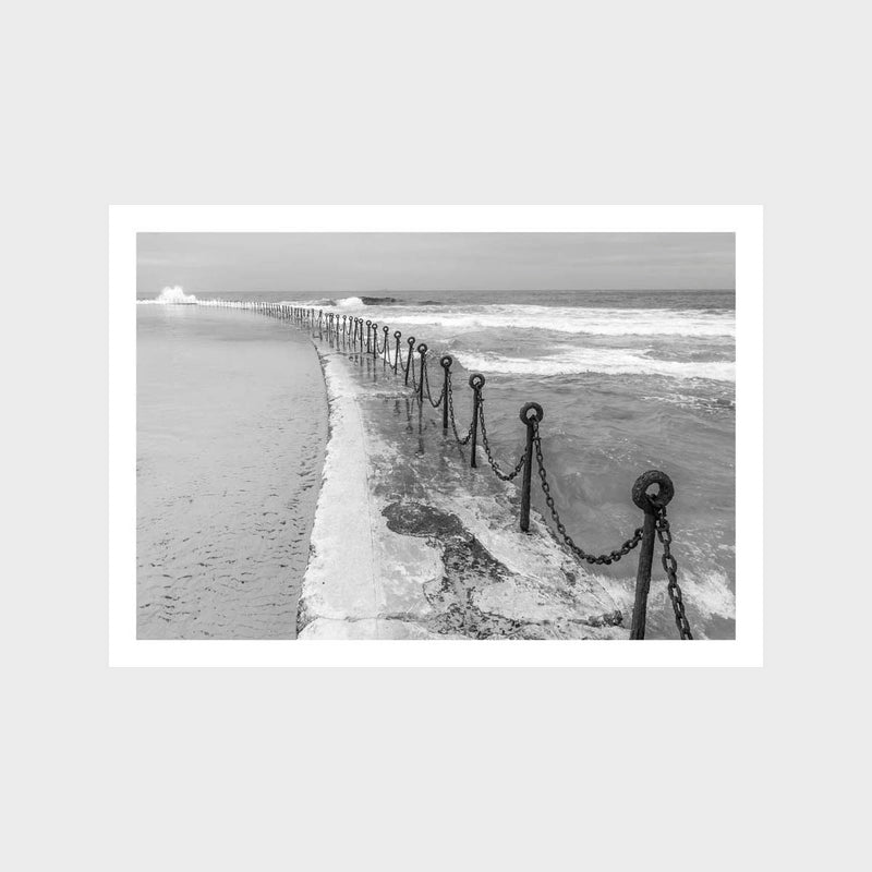 Chained Sea Art Print