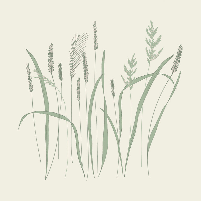 Swaying Field Grass Canvas Wall Art