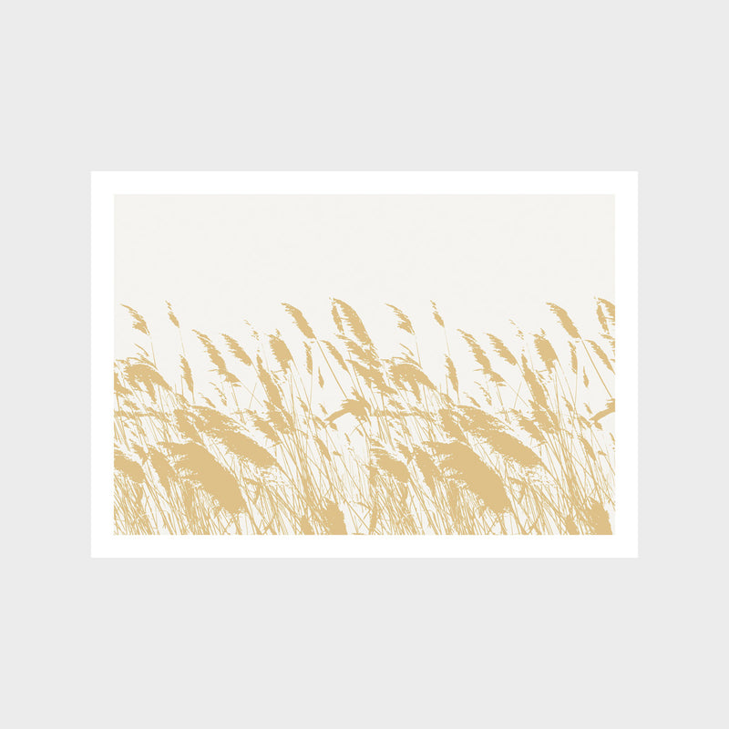 Wild Grasses Wind Art Print