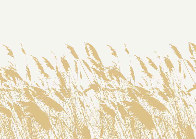 Wild Grasses Wind Canvas Wall Art