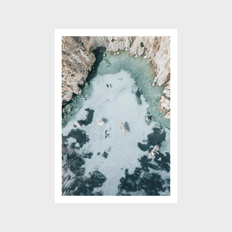 Aegean Gem Kleftiko Art Print