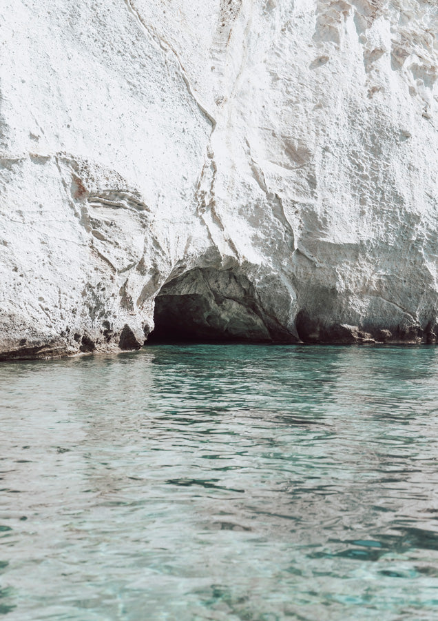 Beautiful Cave Milos Canvas Wall Art