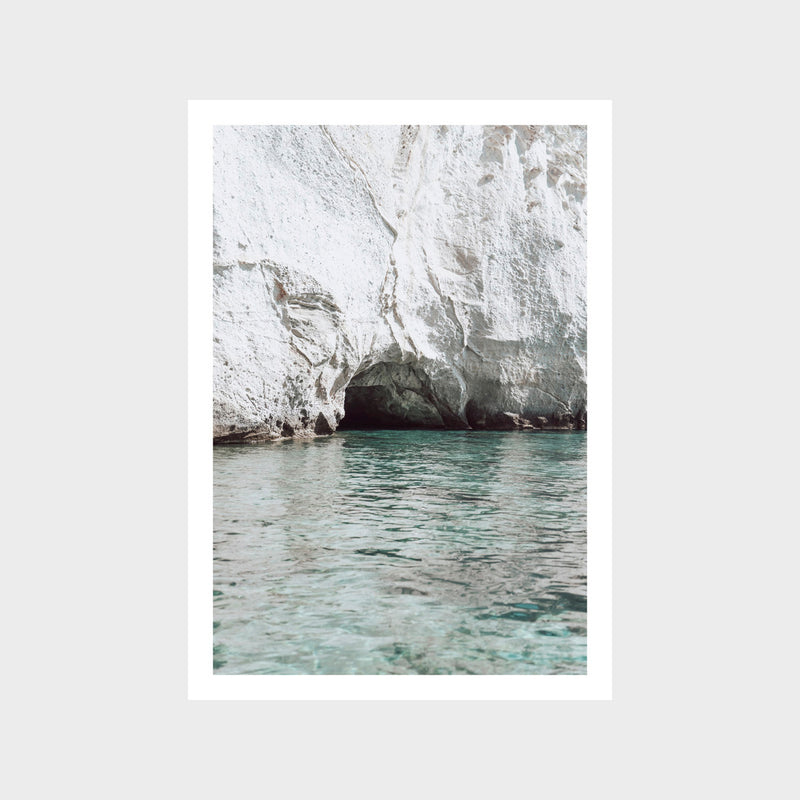 Beautiful Cave Milos Art Print