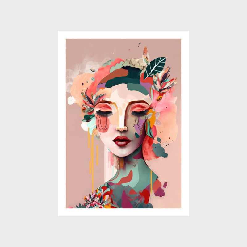 Bettina Portait Art Print