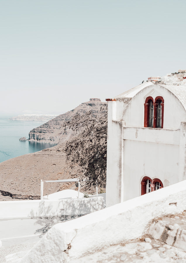 Santorini Charm 2 Canvas Wall Art