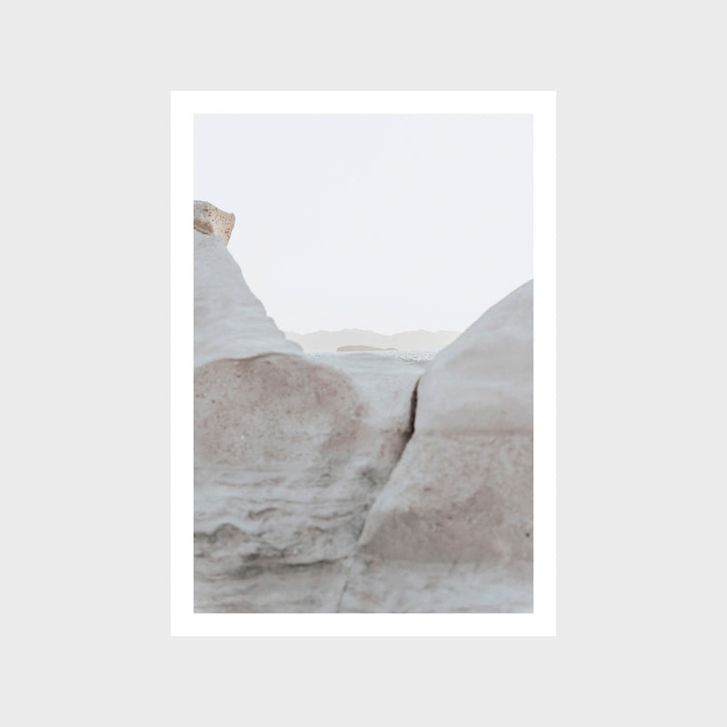 Milos Natural Abstraction 2 Art Print