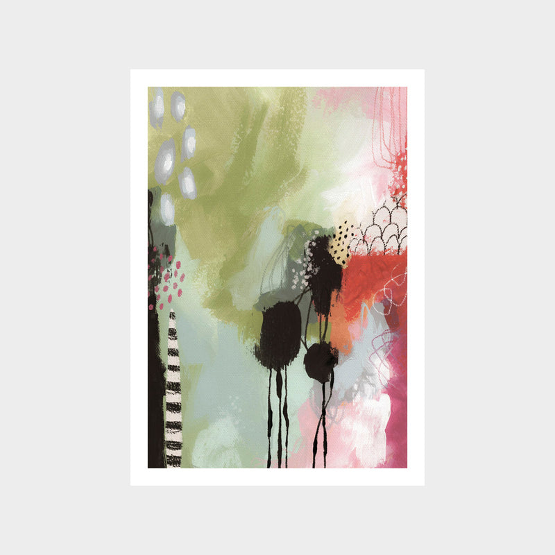 Botanical Abstract 1 Art Print