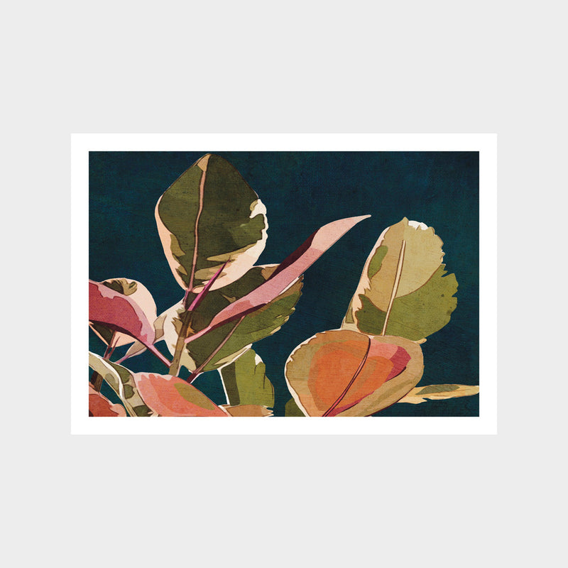 Floral Landscape 2 Art Print