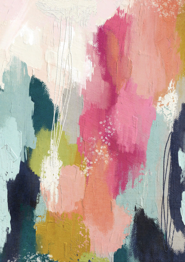 Painterly Abstract 2 Canvas Wall Art