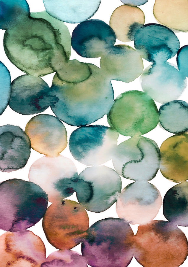 Watercolour Abstract 1 Canvas Wall Art