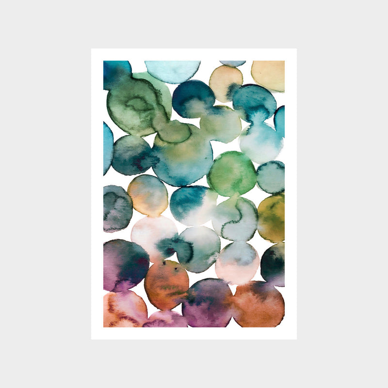 Watercolour Abstract 1 Art Print