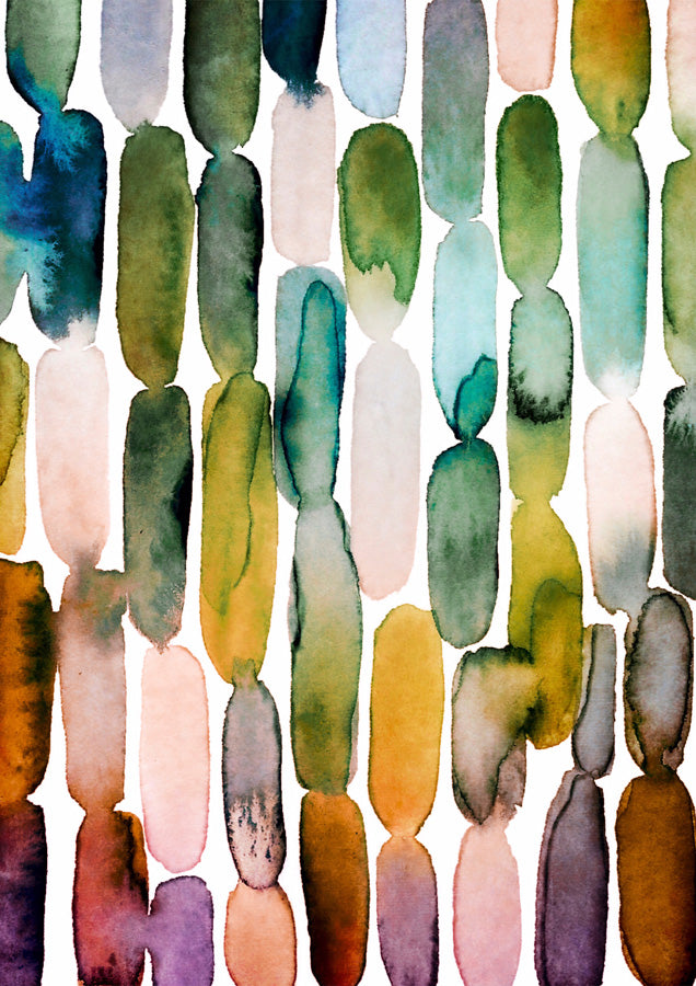 Watercolour Abstract 2 Canvas Wall Art