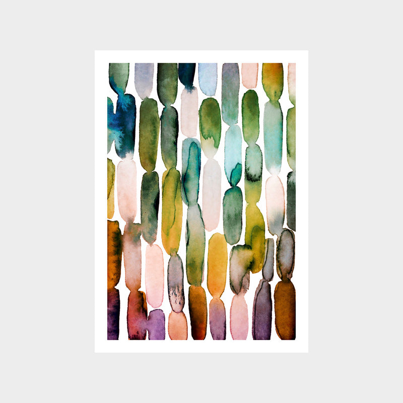 Watercolour Abstract 2 Art Print